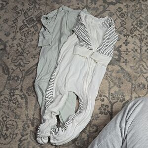 Goumi Striped and Solid Baby Onesies